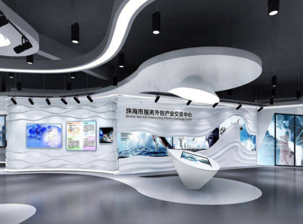 巖星建設(shè)|企業(yè)展廳設(shè)計要注意哪些方面？插圖
