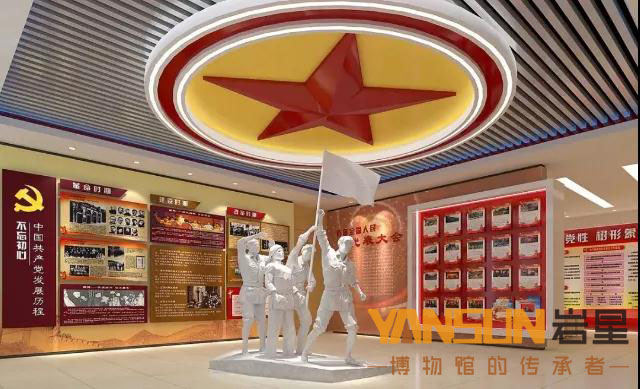 巖星建設|黨建文化展廳設計的幾大思路插圖(5)